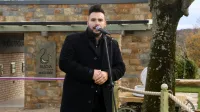 V Marezigah odprli oljčno fontano, prvo na svetu (FOTO)