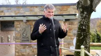 V Marezigah odprli oljčno fontano, prvo na svetu (FOTO)