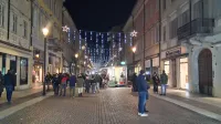 Tudi v gori&scaron;kem somestju so prižgali prve brezmejne božične luči