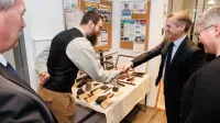 Golob, Arčon in Jev&scaron;ek obiskala tudi Mrežni podjetni&scaron;ki inkubator Perspektiva (FOTOGALERIJA)