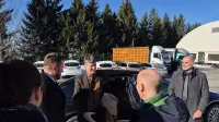 Minister Sajovic v Pivki: "Upam, da bomo pri&scaron;li do nekega pametnega dogovora glede vadi&scaron;ča Poček"