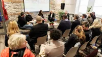 Golob, Arčon in Jev&scaron;ek obiskala tudi Mrežni podjetni&scaron;ki inkubator Perspektiva (FOTOGALERIJA)