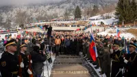 Golob v Dražgo&scaron;ah: "Dana&scaron;nja politična delitev naroda ni zgodovinsko dejstvo"