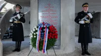 Golob v Dražgo&scaron;ah: "Dana&scaron;nja politična delitev naroda ni zgodovinsko dejstvo"
