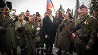 Golob v Dražgo&scaron;ah: "Dana&scaron;nja politična delitev naroda ni zgodovinsko dejstvo"