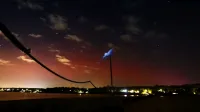 Hrvaška, Bale, 19. januar 2026Aurora Borealis vidna v južni Istri.