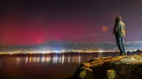 Hrvaška, Split, 19. januar 2026Pogled iz luke Spinut na Kaštela.
