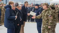 Danes v Ankaranu predstavili prenovljeno večnamensko bojno ladjo Triglav 11