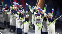 Odprtje zimskih olimpijskih iger: Slovenci mimohod opravili na treh lokacijah