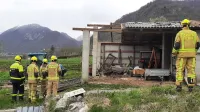 Močan veter povzroča težave tudi v Zgornjem Posočju in na Cerkljanskem
