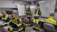 Štabno vodenje v Gasilski zvezi Cerkno.