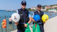 Policisti na portoro&scaron;ki plaži: Tatvine večinoma izvajajo tuje organizirane skupine (FOTO)