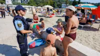 Policisti na portoro&scaron;ki plaži: Tatvine večinoma izvajajo tuje organizirane skupine (FOTO)
