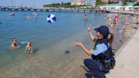 Policisti na portoro&scaron;ki plaži: Tatvine večinoma izvajajo tuje organizirane skupine (FOTO)
