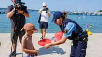 Policisti na portoro&scaron;ki plaži: Tatvine večinoma izvajajo tuje organizirane skupine (FOTO)