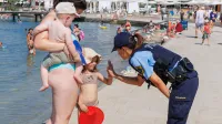 Policisti na portoro&scaron;ki plaži: Tatvine večinoma izvajajo tuje organizirane skupine (FOTO)