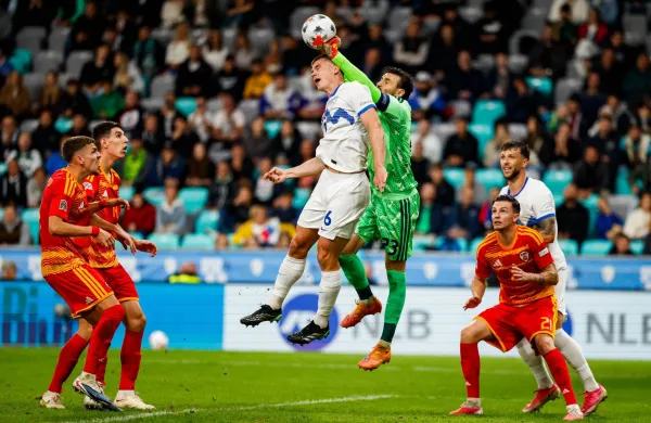 Slovenija premagala Severno Makedonijo v ligi narodov (FOTO)