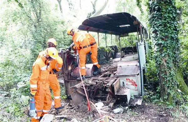  Po svoji zadnji vožnji je  avtobus za 15 let obstal v Panovcu