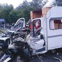 Z avtodomom v prikolico tovornjaka