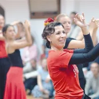 Inma na enem od seminarjev flamenka v Sloveniji