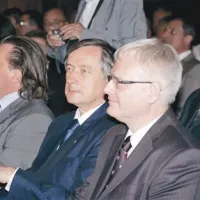 Prvo srečanje predsednikov po referendumu o arbitražnem sporazumu