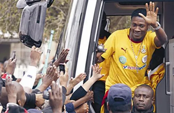 Med najboljše se je uvrstil tudi Ganec Asamoah Gyan 