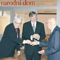 Zgodovinski 13. julij 2010: srečanje predsednikov treh sosednjih držav (hrvaški Ivo Josipović, slovenski Danilo Türk in italijanski Giorgio Napolitano) v Narodnem domu v Trstu.