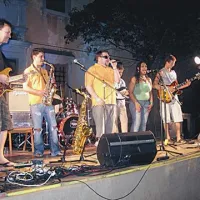 Fotoutrinki blues večer Panatoiopolo