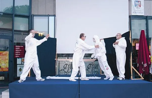 V Postojni se je Teater Harlekin predstavil s Sayonaro
