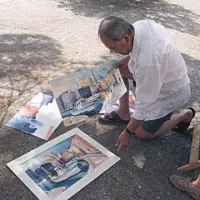 V parku bolni&scaron;nice nastajajo umetnine