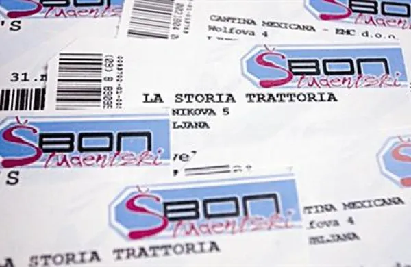 Papirnati boni so zdaj že zastareli spominek