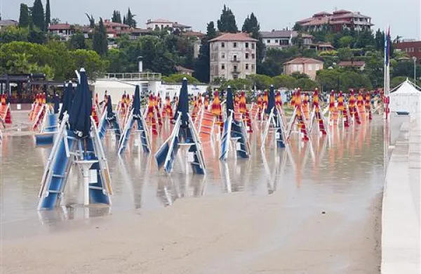 Klavrn turistični utrinek po obilnem poletnem deževju 