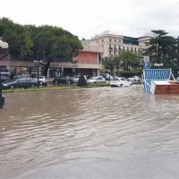Ko je portoroška promenada pod vodo ...