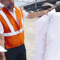 Marjan Ortar je zadovoljen s potekom gradnje predora Markovec. Držijo se zastavljenih časovnih okvirov, geološka sestava tal jim  ne povzroča večjih preglavic.      