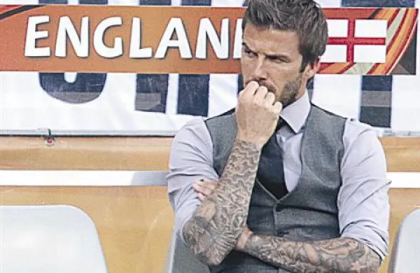 David Beckham je zaradi poškodbe izgubil priložnost, da bi zaigral na SP, zdaj pa kaže, da ga selektor v reprezentanci več ne potrebuje