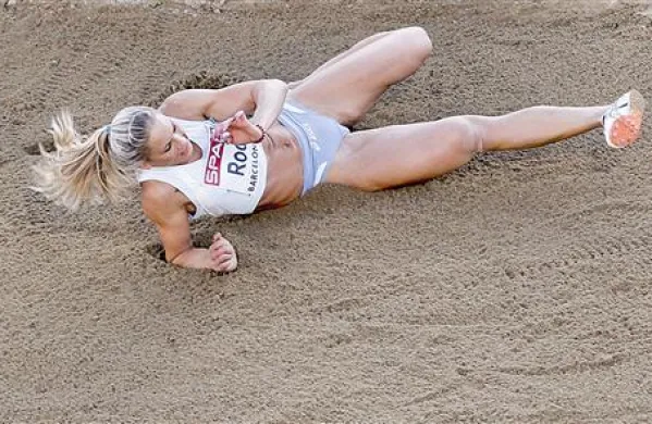 Snežana Rodič je v Londonu zasedla mesto tik pod stopničkami