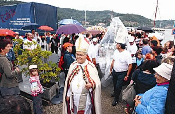 Deževno vreme ni ustavilo romarjev
