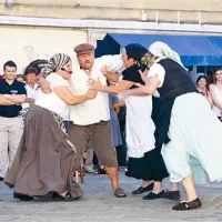 Prikaz nekdanjega trgovanja je zbrane včeraj navdušil zadnjič letos
