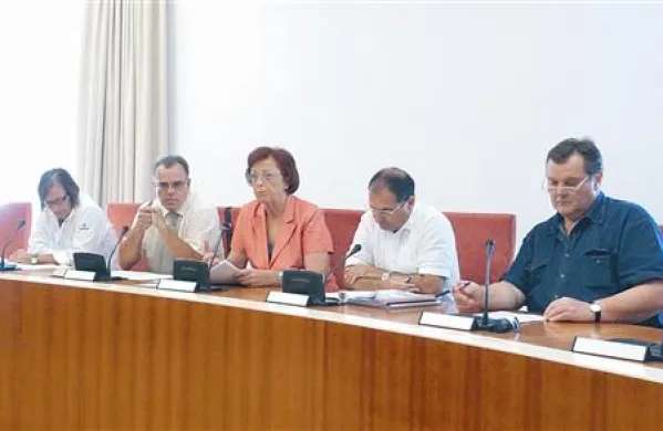 Pet od  desetih članov nadzornega odbora: Robert Mulec, Danilo Markočič, Breda Pečan, Radivoj Nardin in Vojko Ludvik    