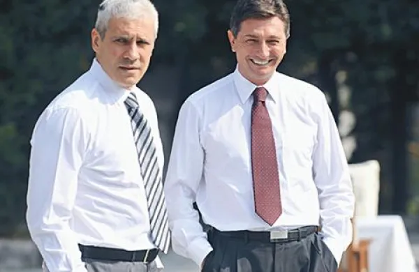 Borut Pahor in Boris Tadić naj bi drevi v Goriških Brdih govorila o vprašanju Kosova.