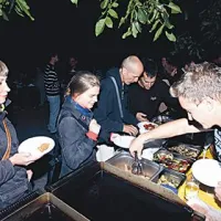 Za dobro vzdušje so poskrbeli gostoljubni domačini 