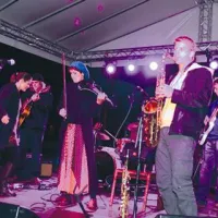 Zabava po podelitvi s Fake orchestra 