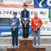 Najhitrejše, z leve: Urša Trobec, Mihaela Tušar, Edita Gashi