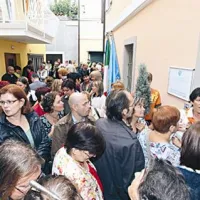  “Otvoritvena” gneča v Kolarski ulici.