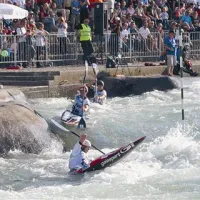 Z vožnjo na fotografiji so  Primorki  Urša Kragelj (prva), Nina Mozetič (druga) in Ljubljančanka Eva Terčelj prišle do bronastega odličja 