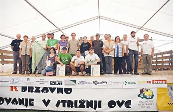 Nova državna prvaka v striženju ovac
