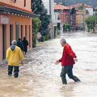 Najhuje je bilo v Mirnu, tam so domačini vse skupaj lahko le opazovali