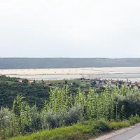 Pogled na Sečoveljske soline 