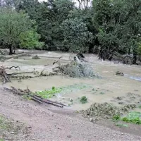 Reka Rižana ob zaselku Rižana