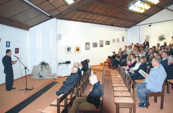 Utrinek z odprtja razstave